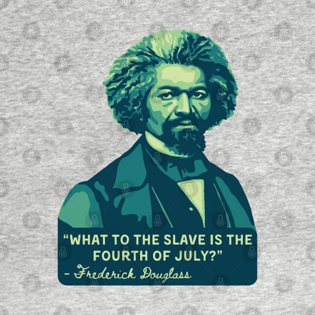 Frederick Douglass Portrait and Quote by Slightly Unhinged